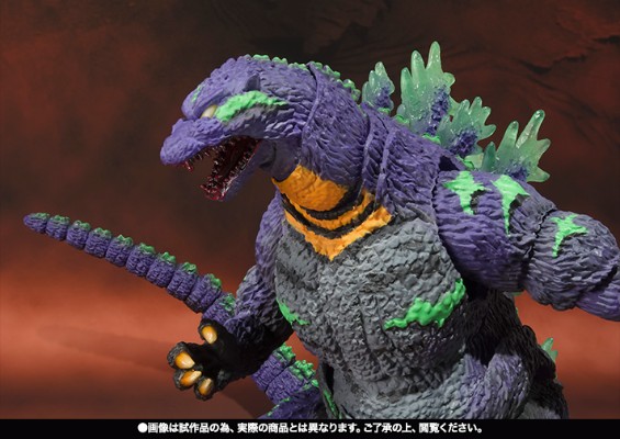 S.H.MonsterArts 哥斯拉 feat. EVA-01