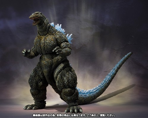 S.H.MonsterArts  哥斯拉大战机械哥斯拉2 哥斯拉（生赖范义海报版）
