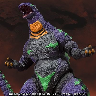 S.H.MonsterArts 哥斯拉 feat. EVA-01