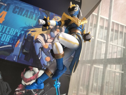 超凡收藏 超凡战队联名街头霸王 蓝衣战士-春丽