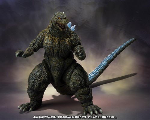S.H.MonsterArts  哥斯拉大战机械哥斯拉2 哥斯拉（生赖范义海报版）