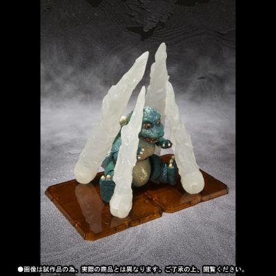 S.H.MonsterArts 小哥斯拉+结晶体套装