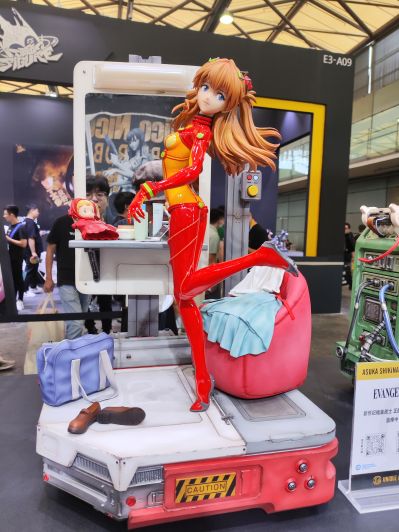 新世纪福音战士 正版收藏级雕像 式波·明日香·兰格雷