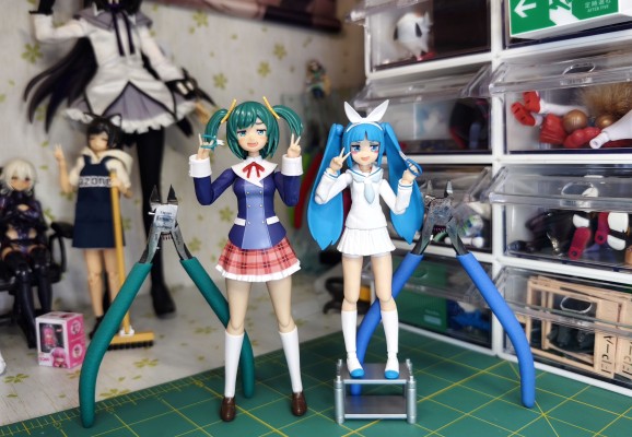 创彩少女庭园 × 机甲少女 寿武希子 若叶女子高中 冬装