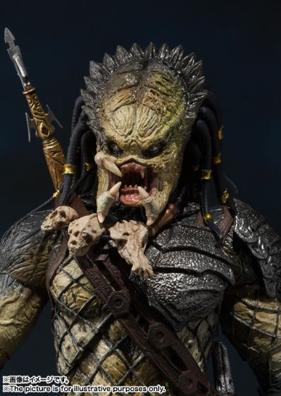 S.H.MonsterArts 异形大战铁血战士 独狼铁血战士