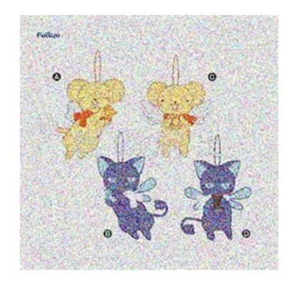 百变小樱动画25周年  快乐点心毛绒玩偶挂件