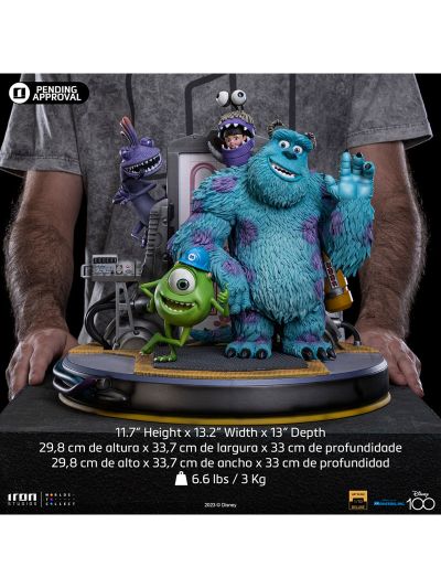 怪兽电力公司 迪士尼100周年纪念 怪兽电力公司