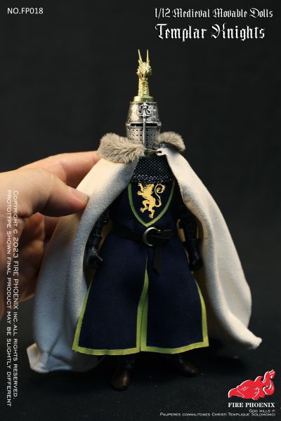 FP018 压铸合金 中世纪圣殿骑士