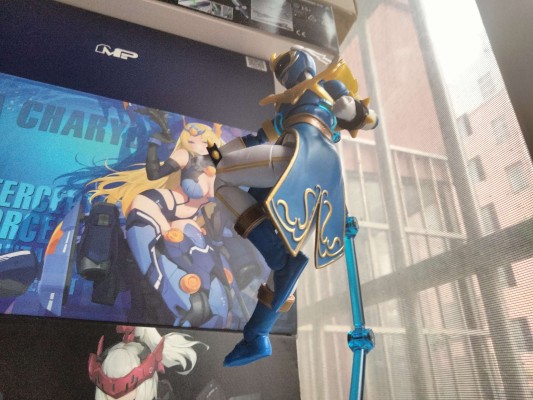 超凡收藏 超凡战队联名街头霸王 蓝衣战士-春丽