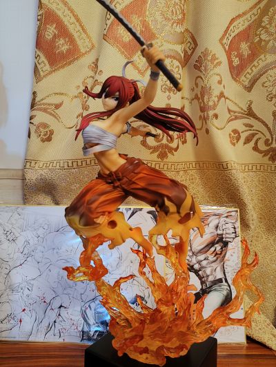 妖精的尾巴 艾尔莎·史卡雷特 侍 光炎万丈 红色版