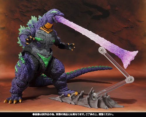 S.H.MonsterArts 哥斯拉 feat. EVA-01