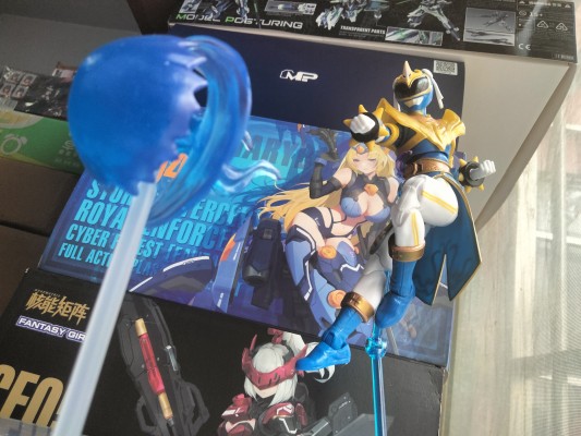 超凡收藏 超凡战队联名街头霸王 蓝衣战士-春丽