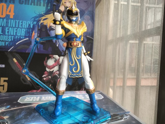 超凡收藏 超凡战队联名街头霸王 蓝衣战士-春丽