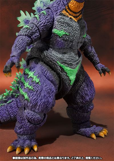 S.H.MonsterArts 哥斯拉 feat. EVA-01