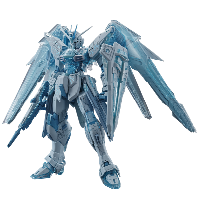 MG 1/100  自由高达 CROSS CONTRAST COLORS / 透明蓝