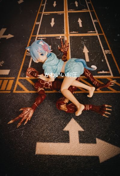 Desktop Cute Re:从零开始的异世界生活 雷姆~猫咪居家服~（TAITO线上抓娃娃限定）