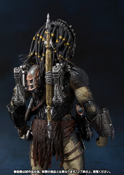 S.H.MonsterArts 异形大战铁血战士 独狼铁血战士 重装备