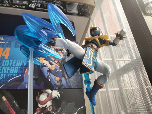 超凡收藏 超凡战队联名街头霸王 蓝衣战士-春丽