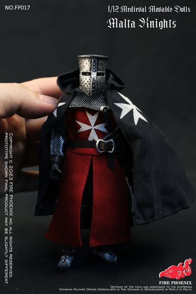 FP017 压铸合金 中世纪马耳他骑士