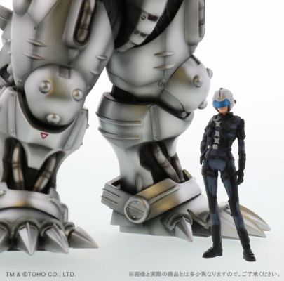 东宝30厘米系列 哥斯拉大战机械哥斯拉3 3式机龙（2002版）重武装型（夜战版）