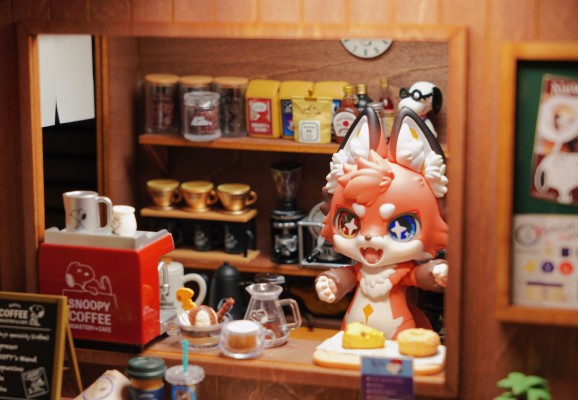 花生漫画  史努比 咖啡 烘焙 与 咖啡馆