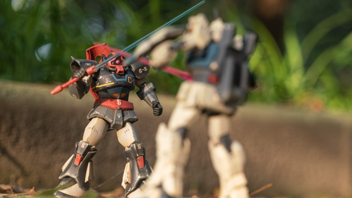 ROBOT魂 ＜机动战士系列＞  MS-07H-8  老虎试飞型 剧中版