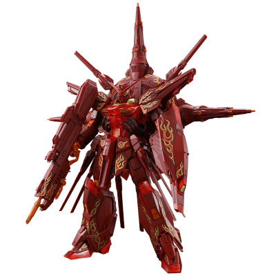 MG 1/100 神意高达 CROSS CONTRAST COLORS / 透明红