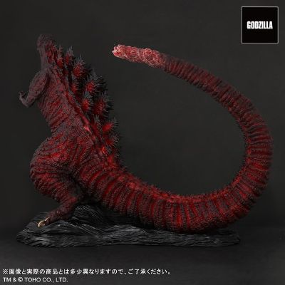 东宝30厘米系列 日比谷哥斯拉广场 哥斯拉像五周年 透红色