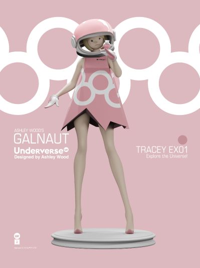 逐星者艺术手办 GALNAUT TRACEY 粉