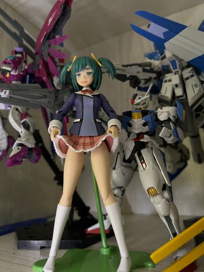 创彩少女庭园 × 机甲少女 寿武希子 若叶女子高中 冬装