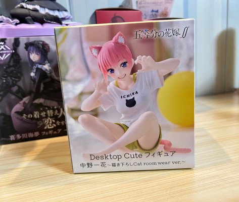 Desktop Cute 五等分的新娘∬  中野一花 ~新绘制猫咪居家服~