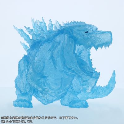 Q版拟真 地球哥斯拉 限定蓝色透明板