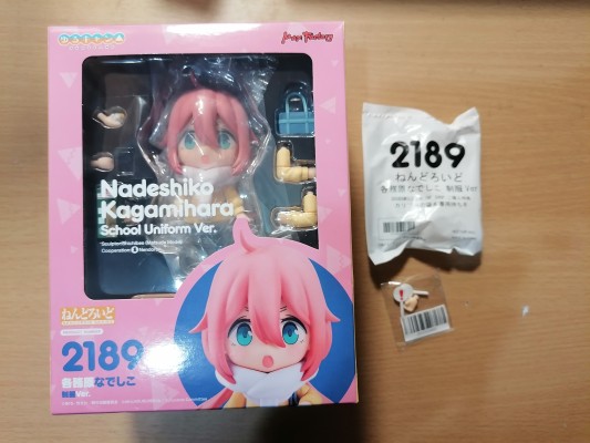 粘土人#2189 摇曳露营△ 各务原抚子 校服版