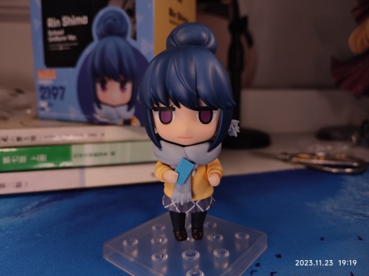 粘土人#2197 摇曳露营△ 志摩凛 校服版