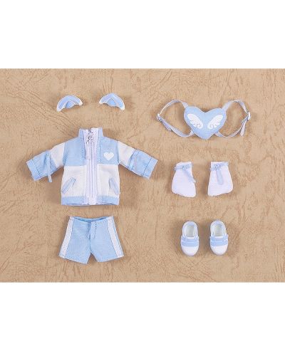 粘土娃 服装套组 次文化运动服（蓝色/粉色）