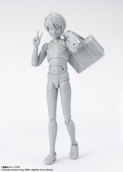 S.H.Figuarts 男性素体 校园生活主题 豪华套装（灰色款）
