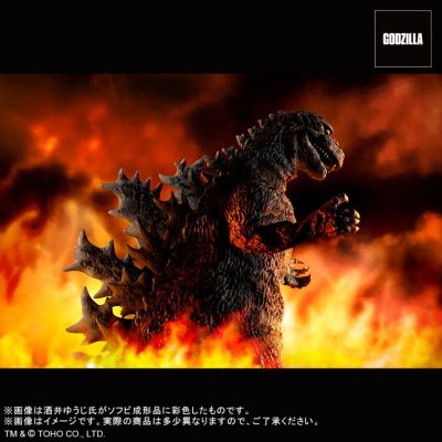 酒井祐司造型杰作 怪兽王哥斯拉 哥斯拉（1954）复刻彩色版