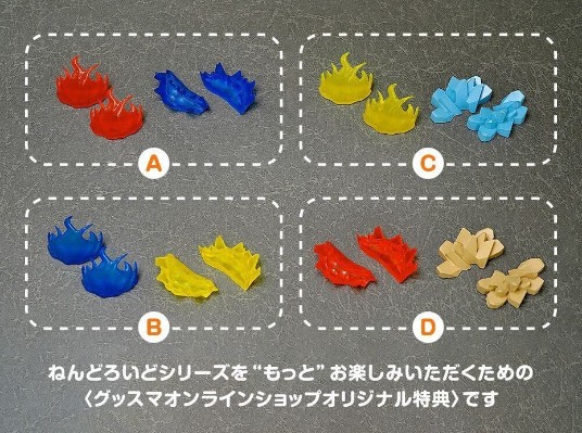 粘土人 预订活动 第8弹 特典 特效零件