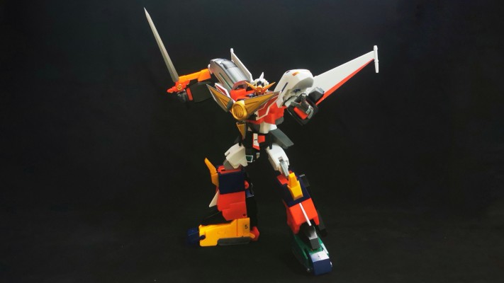 SMP [SHOKUGAN MODELING PROJECT] 勇者特急 凯撒车厢+暴风动轮剑