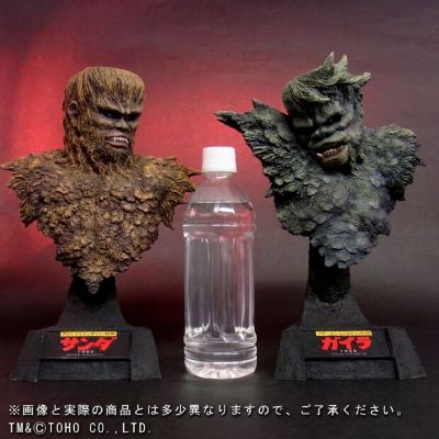 科学怪人的怪兽 山达大战盖拉 胸像套装