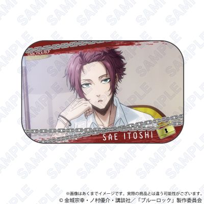 蓝色监狱 场面写方形徽章 糸师冴