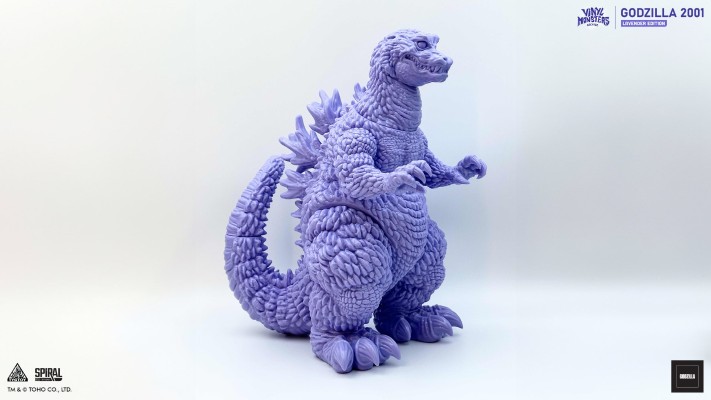 软胶怪兽档案系列 哥斯拉 2001 薰衣草版