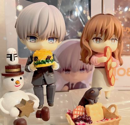 粘土人#2079 冰属性男子与酷酷女同事 冰室