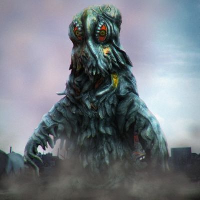 柔软怪兽系列  哥斯拉大战黑多拉（成长期）