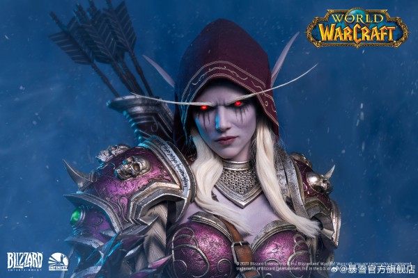 魔兽世界 希尔瓦娜斯·风行者 半身像