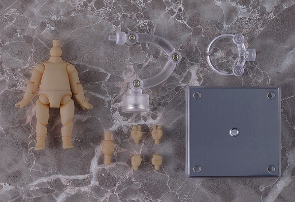 粘土娃 素体 1.1 小孩 （古铜色）