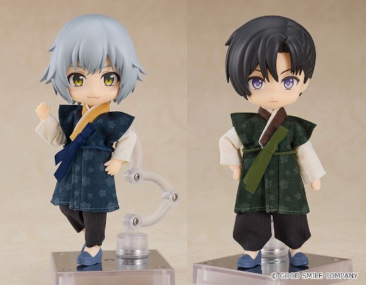 粘土娃 服装套组 世界之旅：韩国男孩(藏青色/绿色)