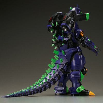 东宝30厘米系列 哥斯拉大战新世纪福音战士 3式机龙（2002版）重武装型 EVA初号机配色