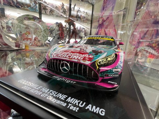 初音未来 GT企划 1/18 GOODSMILE 初音未来 AMG 2020 SUPER GT Okayama Test