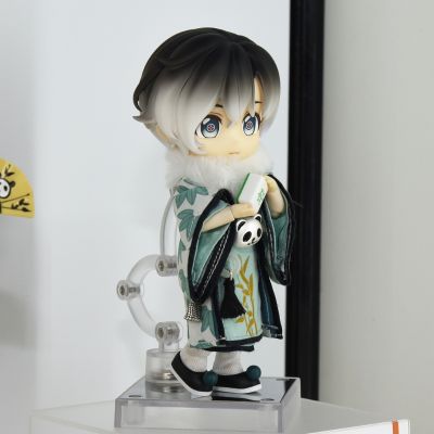 粘土娃 国潮系列 熊猫麻将 月桂叶